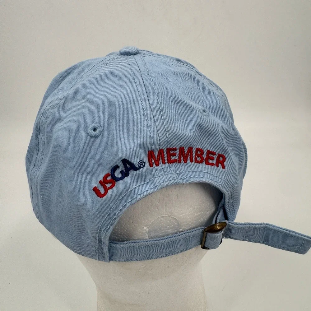 USGA‎ Baseball Cap Unisex OSFA Light Blue 2019 U.S. Open Pebble Beach Member Hat